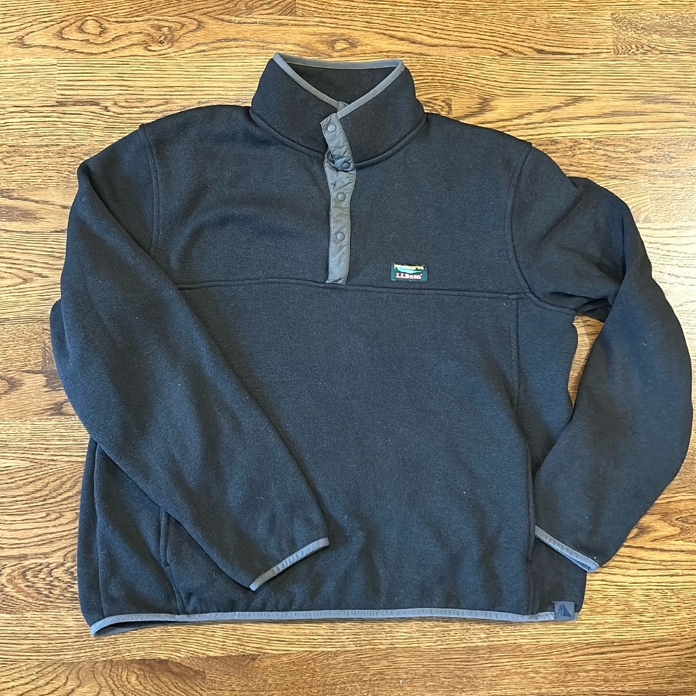 LL Bean Men’s sweater fleece pullover